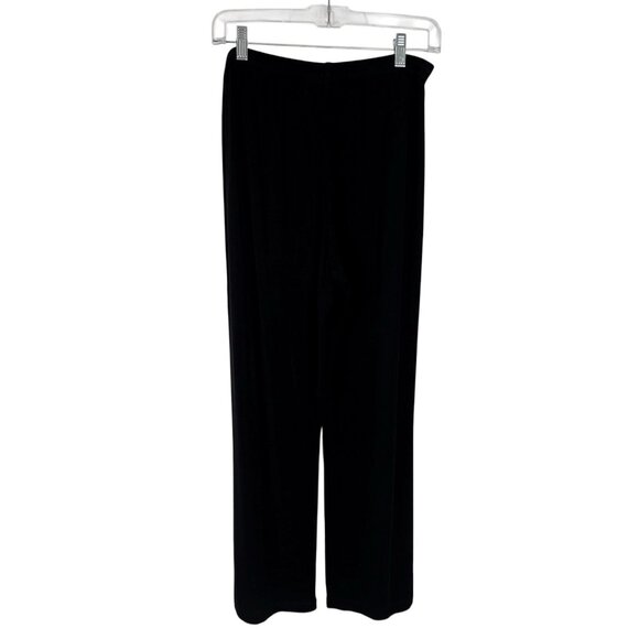 Travelers by Chico's Women's 1 = M/8 Pull On Packable Pants Black EUC Inseam 28" - Picture 1 of 9